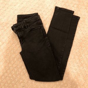 White House black market the slim black jeans